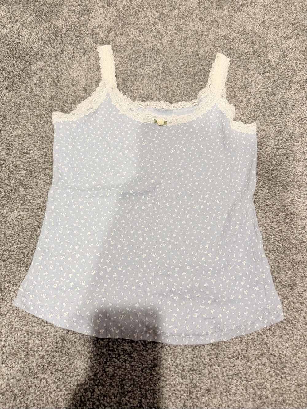 Girls Aeropostale Seriously Soft Floral Tank Top Size L